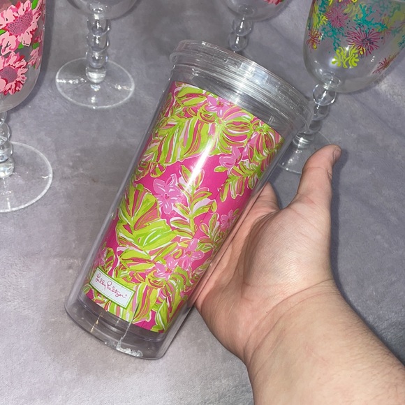 Lilly Pulitzer Wine Glass Set - Picture 5 of 8